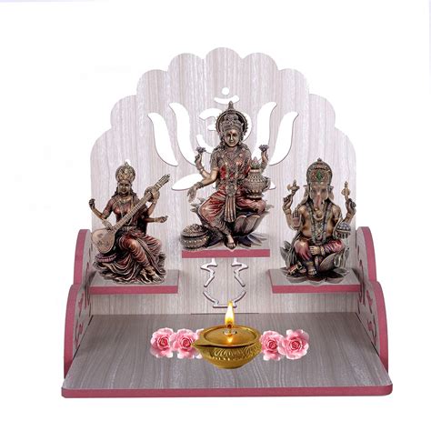 Buy Mandir Mall Wooden Wall Hanging Product Engineered Singhasan For