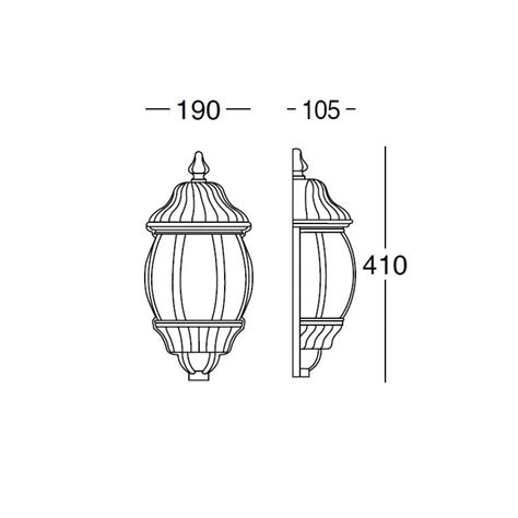 Clairage D Ext Rieur Andrew Plat De Ks Lighting