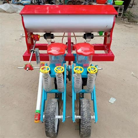 Agricultural Machine Suspension Type Four Row Corn Fertilizer Seeder