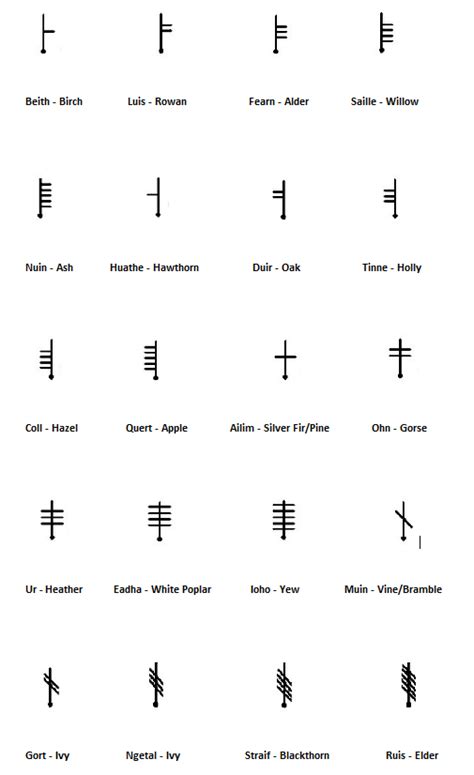 The Celtic Ogham