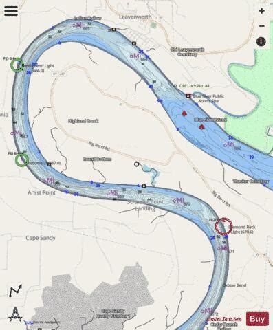 Ohio River section 11_532_788 Fishing Map | Nautical Charts App