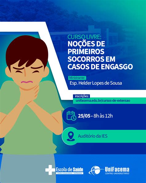 Curso Livre No Es De Primeiros Socorros Em Caso De Engasgo