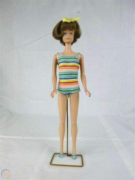 Vtg Mattel Midge Doll American Girl Bendable Legs In Oss