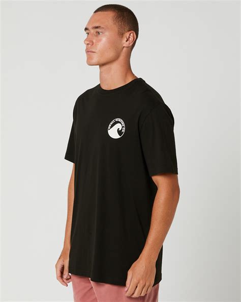 Swell Crest Ss Tee Black Surfstitch