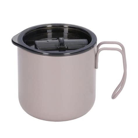 Qiilu tasse à café de voyage Tasse à café en acier inoxydable 350ML