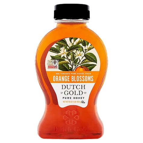 Dutch Gold Orange Blossoms Pure Honey 16 Oz Shoprite