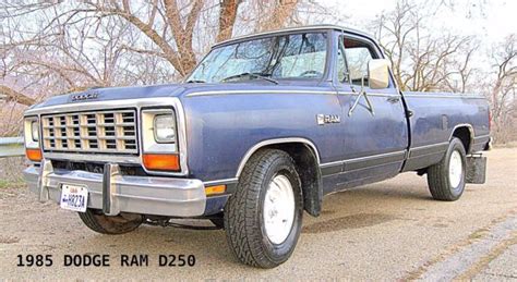 1985 Dodge Ram D 250 34 Ton 318 52l Truck For Sale Dodge Other Pickups D250 1985 For