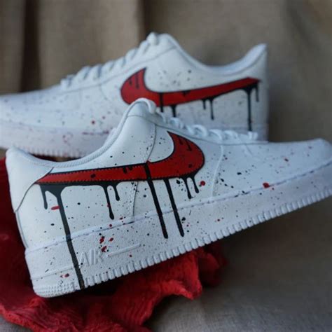 Drip Custom Nike Air Force 1 Any Color Drip Cute Nike Shoes Custom