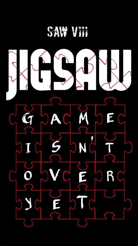 Jigsaw movie fan made poster by ClarkArts24 on DeviantArt