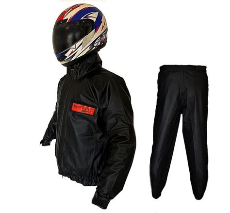 Conjunto Capa De Chuva Para Motoqueiro Nave Combat Pvc Capas De Chuva