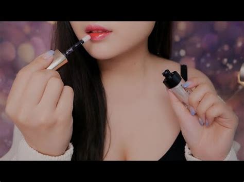 Asmr Wet Mouth Soundlip Gloss Application Whispering Asmr