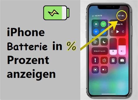 IPhone Akku In Prozent Anzeigen 5 Methoden