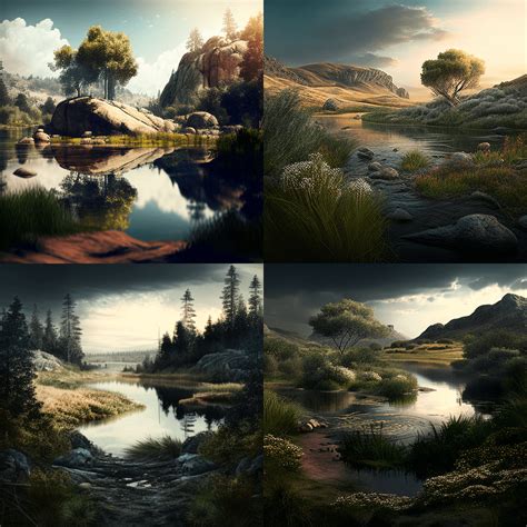 Free AI Generated Landscapes – MasterBundles