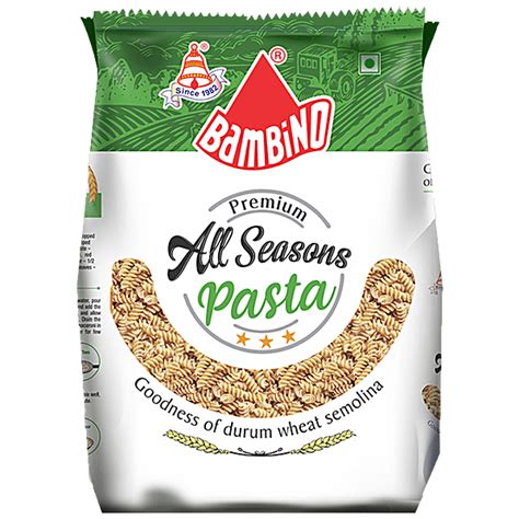 Buy Bambino Premium All Seasons Spirali Pasta Goodness Of Wheat