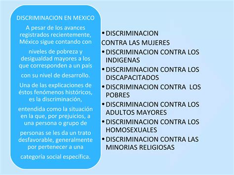 Primera Encuesta Nacional Sobre Discriminacion En Mexico Ppt