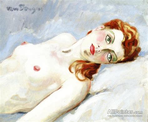 Kees Van Dongen Nude Woman Oil Painting Reproductions For Sale