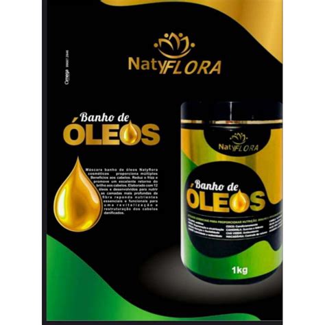 Mascara De Hidrata O Capilar Banho De Leos Natyflora Profissional Kg