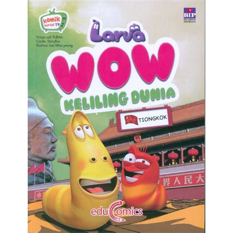 Jual Buku Anak Larva Wow Keliling Dunia Shopee Indonesia