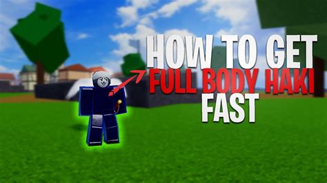 Fastest Way To Get FULL BODY HAKI In Blox Fruits Very Fast YouTube