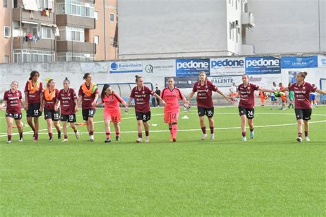 Serie C Femminile Apulia Trani Salernitana 1 1 Il Tabellino U