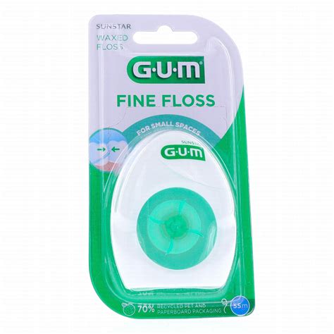 Gum Fine Floss Fil Dentaire Cir Fin N M Parapharmacie Prado