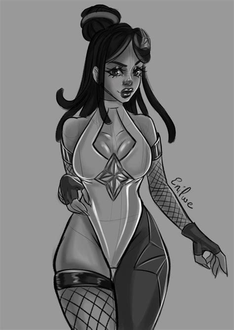 Star Guardian Senna lingerie vers. by Enilwe on DeviantArt