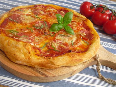 Italienischer Pizza Hefeteig Von Dragonfly Lady Chefkoch