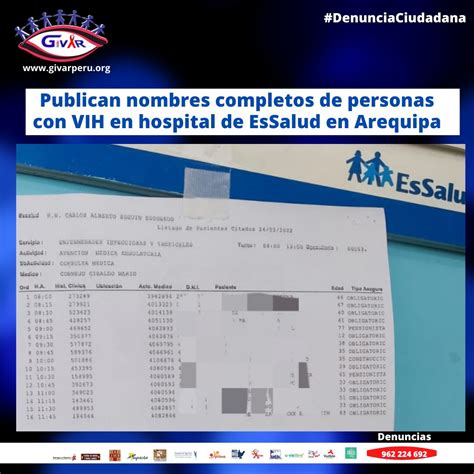 GIVAR On Twitter DenunciaCiudadana Hospital De EsSaludPeru En