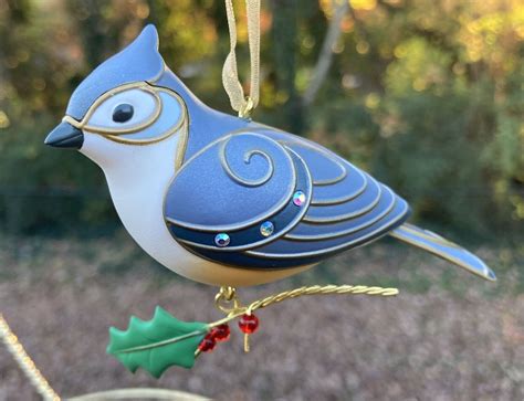 Hallmark Keepsake Beauty Of Birds Tufted Titmouse Ornament In