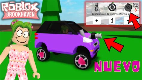 Nuevo Turbo En Carros Y M S En Brookhaven Actualizaci N Roblox