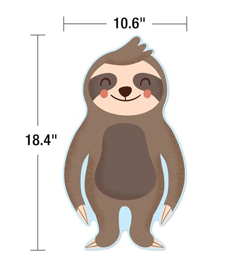 Carson Dellosa One World Sloth Weather Bulletin Board Set—seasons And