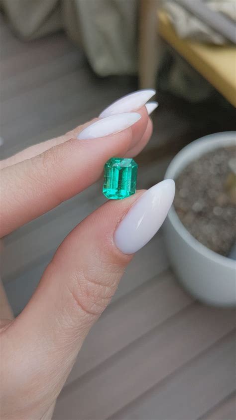 Loose Emerald - Emerald Cut 3.06 Ct. - #E2542 | The Natural Emerald Company