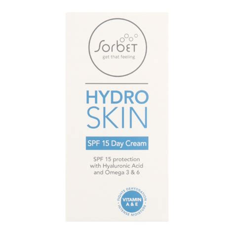 Sorbet Hydro Skin Spf15 Day Cream 50ml Clicks