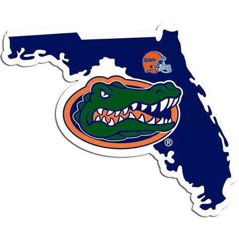 Florida Gators Home State Decal Florida Gators Florida Gators Logo Gator Logo