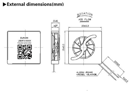 마이티 미니 Sunon Ub3f3 700 3v Dc 마이크로 원심 송풍기 팬 1503 15x3 15mm 15x15 15x15x3