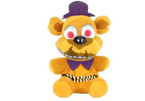 A nightmare Fred bear plush concept : r/fivenightsatfreddys