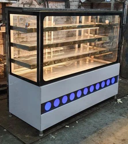 Stainless Steel Rectangular Food Display Cases For Bakery At Rs 12000