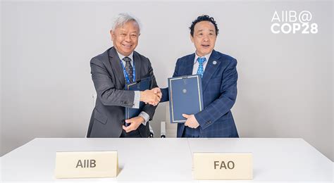 AIIB FAO Partnership To Boost Rural Infrastructure Development News