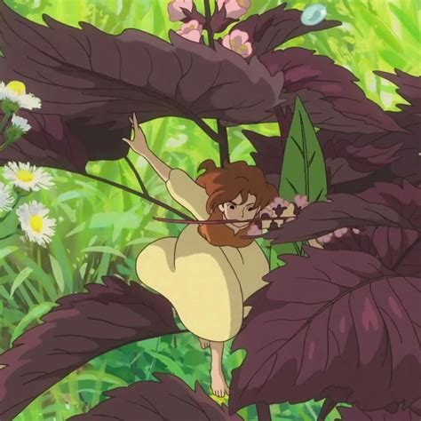 Arrietty Clock In 2024 Studio Ghibli Art Ghibli Artwork Ghibli Art