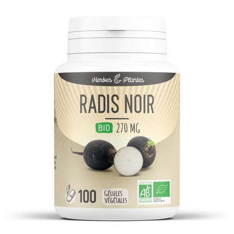 Radis noir Bio 270 mg Gélules végétales 123gelules