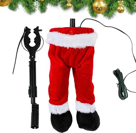 Santa Claus Legs Christmas Tree Decoration Animated Usb Christmas