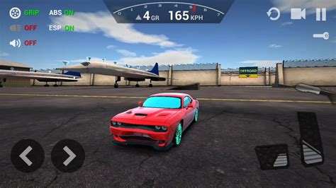 Ultimate Car Driving Simulator New Car Dodge Challenger Android