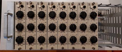 Quad Eight 312a Eq Eight Vintage Modules Racked And Recapped Reverb