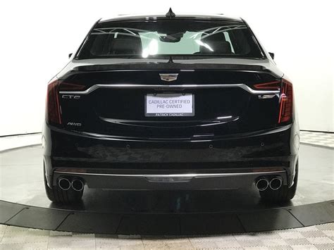 Certified Pre Owned 2019 Cadillac Ct6 V Blackwing Twin 4d Sedan In Schaumburg P6640 Patrick