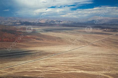 Mysterious Nazca Lines On Desert In Peru Photo Background And Picture