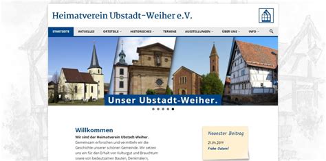 Wir Haben Unsere Homepage Neu Gestaltet Und Erweitert Heimatverein