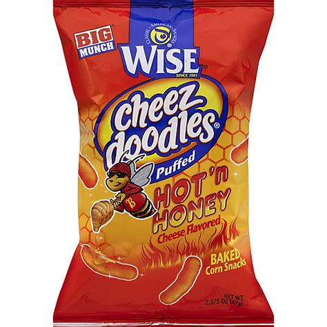 Wise® Cheez Doodles® Baked Puffs™ Hot And Honey Cheese Flavored Corn