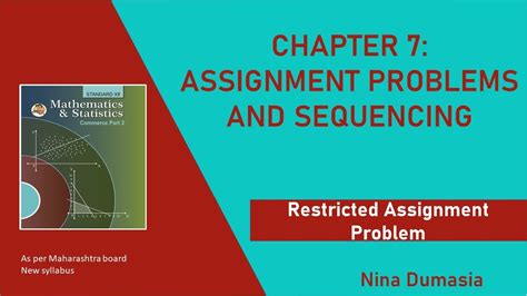 Th Commerce Assignment Problem And Sequencing Restricted