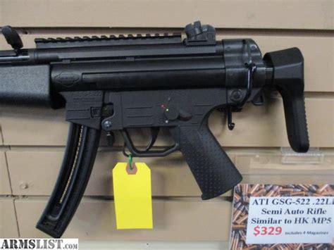 ARMSLIST For Sale ATI GSG 522 22LR Semi Auto Rifle HK MP5