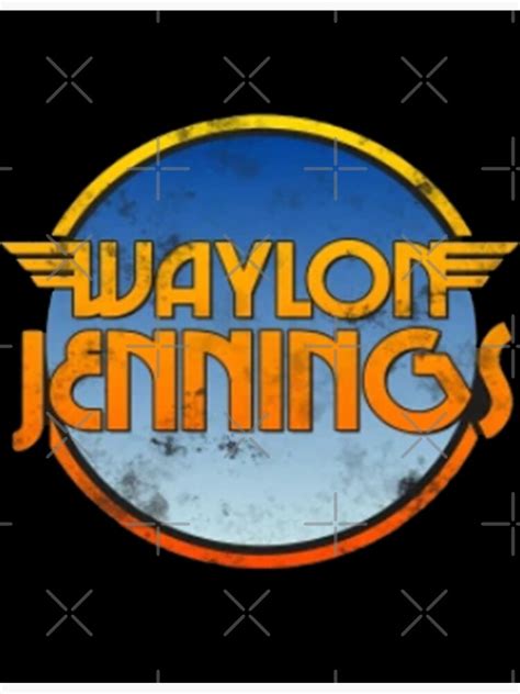 Waylon Jennings Poster For Sale By Byrosalinda Redbubble